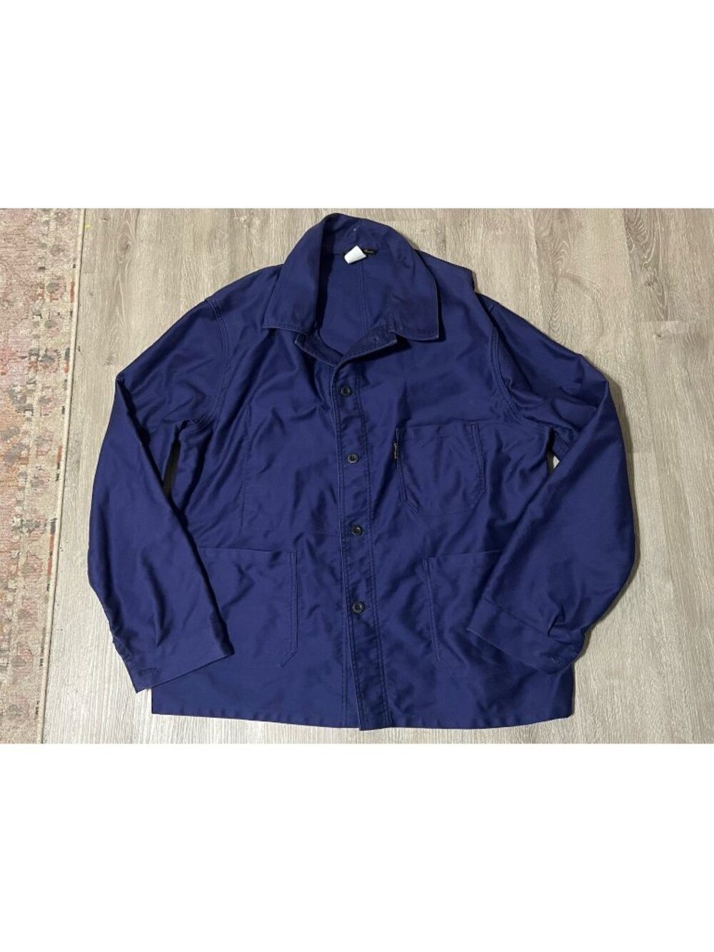 Le Laboureur French Work Jacket Blue Size 5 EU/XXL US